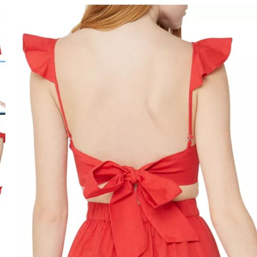 BCBGeneration Ruffled Bralette Top - Picture 2 of 3